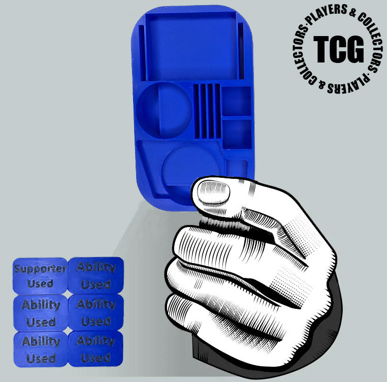 Pokemon Mini Tin Dice & Damage Counter Organiser
